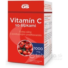 GS Vitamín C 1000mg so šípkami 100+20 tabliet