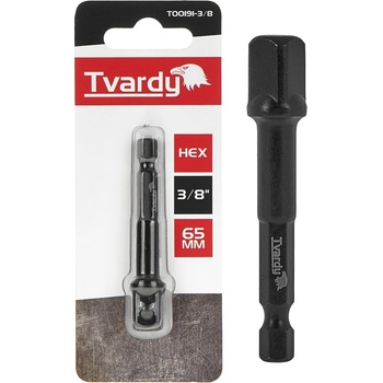 GEKO T00191-3/8 – Rázový adaptér 3/8" HEX, dĺžka 65 mm