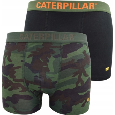 Caterpillar pánské boxerky 2 kusy černá – Hledejceny.cz