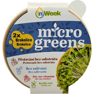 Brokolice microgreens semínka + dárek k nákupu