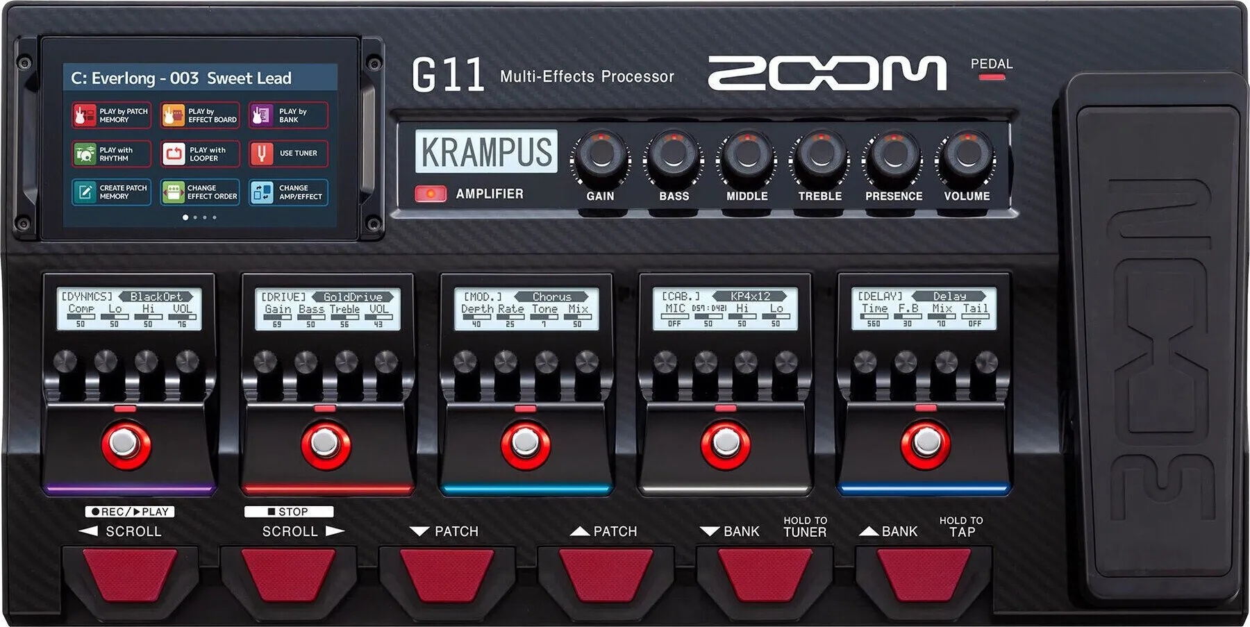 Zoom G 11 Мултиефект за китара (10004785)