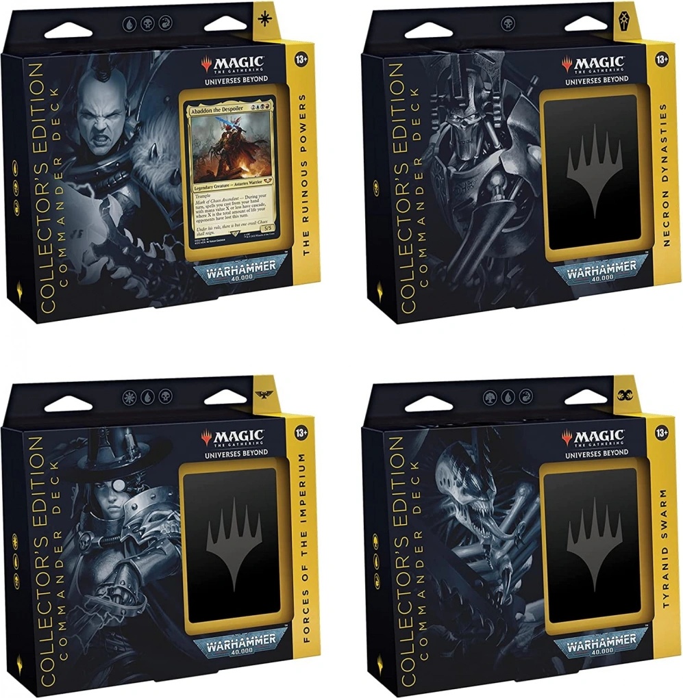 マジック：ザ・ギャザリング warhammer 40k collector commander decks Wizards of the Coast Magic The Gathering Warhammer 40,000
