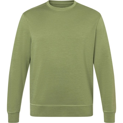 super. natural Мъжки вълнен пуловер super. natural Solution Bio Crew Merino jumper - Sage - размер 48/50 (005-5113-0412)