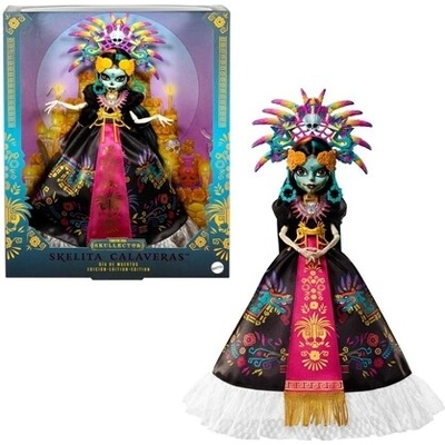Bábika Monster High Skullector Skelita Calaveras Día de Muertos JDR63