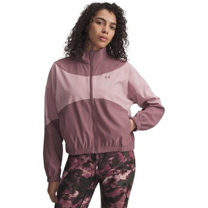 Under Armour Rival woven jacket винен, розово m (1389631-651)