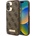 GUESS Калъф Guess 4G Logo Plate MagSafe iPhone 16 Plus - кафяв (3666339340117)