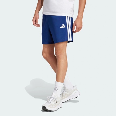 adidas DOUBLE D pánske fitness šortky modré