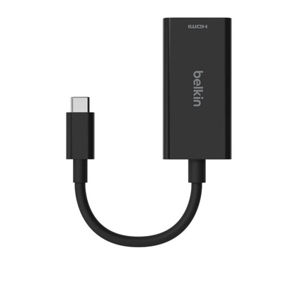 Belkin Адаптер, USB-C (M)/HDMI (F) 2.1, 8K, Belkin, черен, 11 cm (AVC013BTBK)