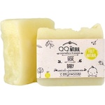 QQ Natural Натурален сапун с кокосово масло и ший Бебе, 110 g - baby