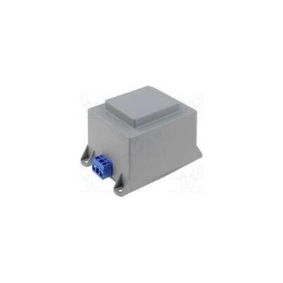 Transformátor zalévaný 55VA 230VAC 11,5V 5,21A šroubkem 1kg