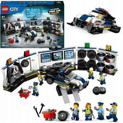 LEGO® City 60457 Tuningová policajná autodielňa