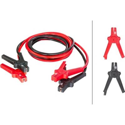 HELLA Pomocný startovací kabel 8KS236690-001