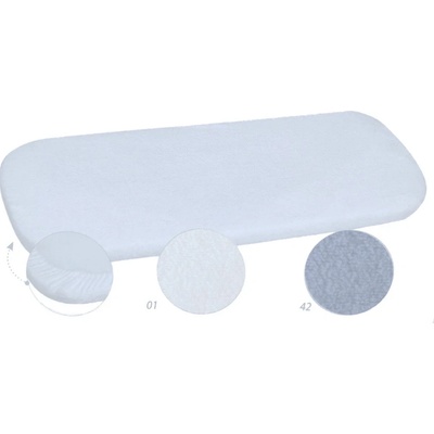 Babymatex Prostěradlo froté šedé 75x35