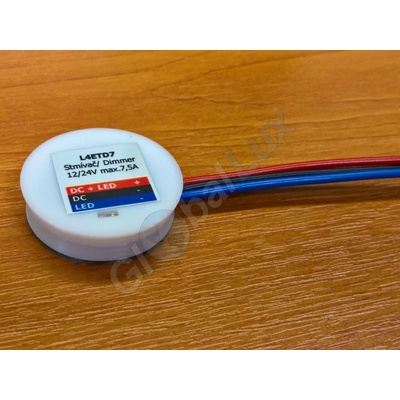 LED4est Dotykový stmívač do nábytku - 33mm L4ETD7H