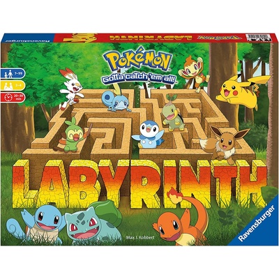 Ravensburger Настолна игра Ravensburger - Pokemon Labyrinth - детска
