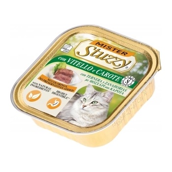 Stuzzy Mister Stuzzy Cat With Veal And Carrots - Пастет за израснали котки с говеждо и моркови, 100 гр