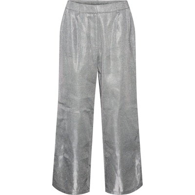 PIECES Панталон 'glitty' сиво, размер xs