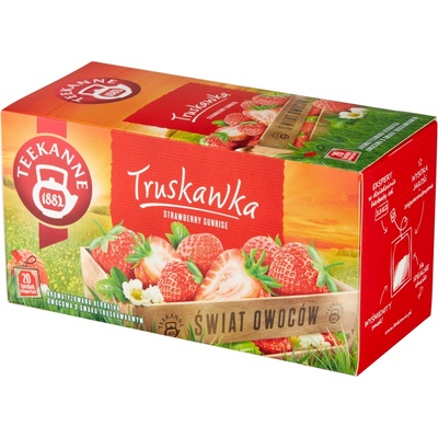 Teekanne čaj Strawbery Sunrise 20 x 2,5 g