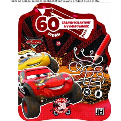 Aktivity knižka Disney Cars
