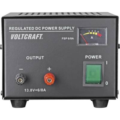 VOLTCRAFT FSP-1136 laboratorní zdroj s pevným napětím, 13.8 , 6 A, 85 W, výstup 1 x, FSP-1136