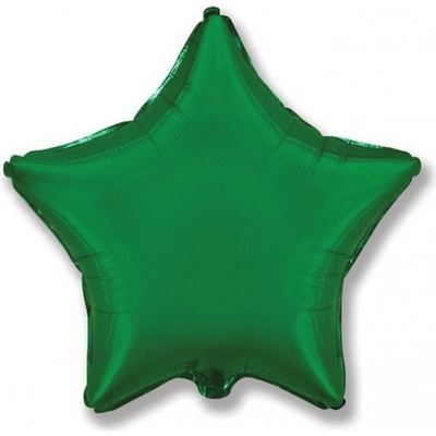 Godan Fóliový balón hviezda zelená 45 cm