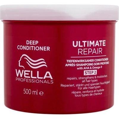Wella Ultimate Repair Conditioner 500 ml дълбоко подхранващ балсам за изтощена коса за жени