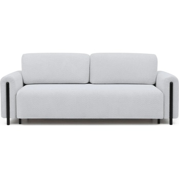 Eltap Сив разтегателен диван с място за съхранение от букле 244 cm Arcadova - ELTAP (SO-ARC-BL-03ROY)