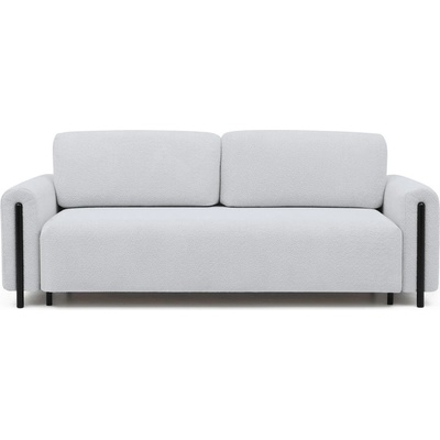 Eltap Сив разтегателен диван с място за съхранение от букле 244 cm Arcadova - ELTAP (SO-ARC-BL-03ROY)