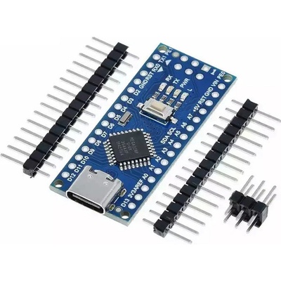 LaskaKit Arduino Nano R3 ATmega328 Klon Konektor: USB-C Provedení: Nepřipájené piny – Sleviste.cz