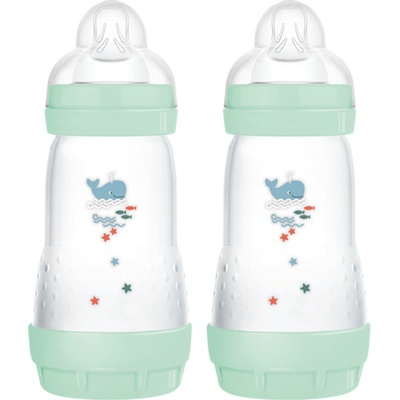 Mam Detská antikoliková fľaša Perfect Star Mint 2 x 260 ml