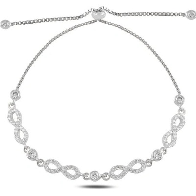 Olivie stříbrný náramek nekonečno 7680