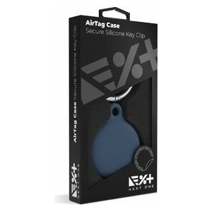 Next One AirTag Secure Silicone Key Clip - Blue (atg-sil-blu)