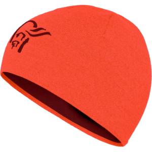 Norrøna Зимна шапка (beanie) Norrøna /29 Light Merinoull Logo Beanie - Baked Apple - размер One Size (904-0968-0611)