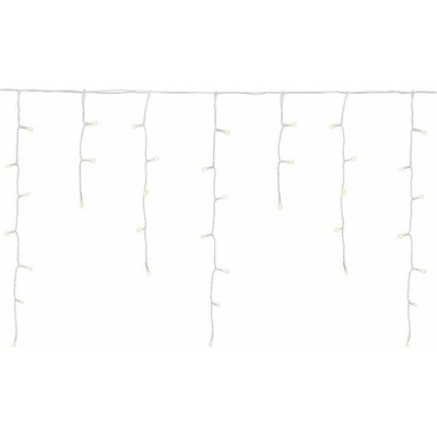 Reťaz, 360 LED teplá biela, jednoduché svietenie, časovač, 230 V, 50 Hz, exteriér, 10 m