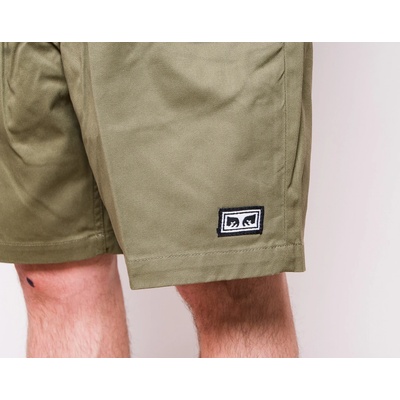 Obey Fubar Pleated Short Army 172100071-ARM