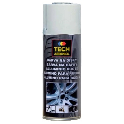 TECH na disky 400 ml - brilantní hliníková