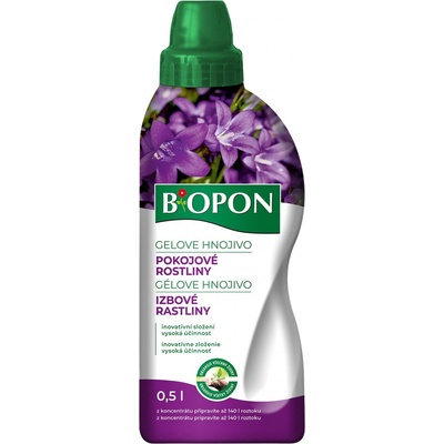 Biopon gelové hnojivo na pokojové rostliny 500 ml