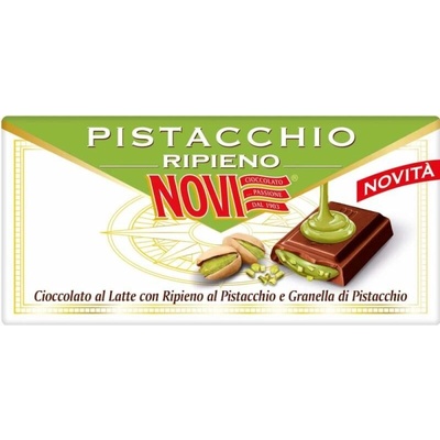 Novi mléčná s pistáciovou náplní 105 g