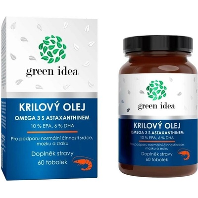 Green Idea Krilový olej 60 kapslí