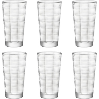 Bormioli Rocco ЧАШИ ЗА ВОДА cube 365ml 6БР (128757v42021990)