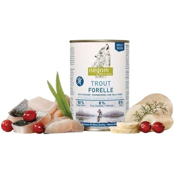 Isegrim Dog Adult Trout with Parsnip Cranberries & Wild Herbs 400 g