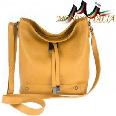 Made in Italy kabelka na rameno 825 koňak