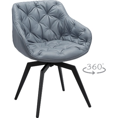 Carmen Трапезен стол buxton - сив dx-310 (3532072)