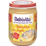 Bebivita Пюре от банан и ябълка Bebivita - 190 g (1001) - ozone