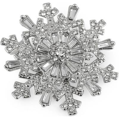 Prima-obchod Brož s broušenými kamínky vločka otáčecí crystal 134191
