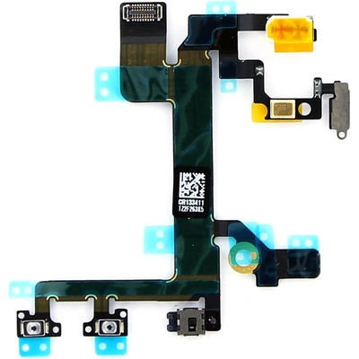 iPhone 5S flex kábel vr. dosky kláves hlasitosti, On/Off a tichého režimu
