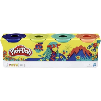 Hasbro Play-Doh Wild Color 4 ks E4867