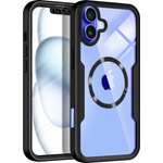 Techsuit Калъф за iPhone 16 + калъф - ColorVerse 360 MagSafe MagSafe Series - черен