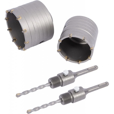 STAVTOOL Vykružovací korunka + trn do zdiva SDS PLUS | 65, 80 mm - P11829