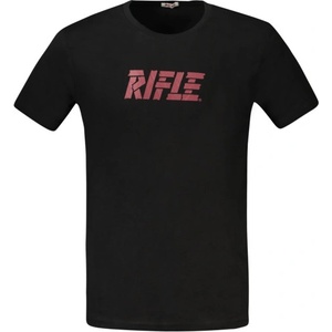 RIFLE Тениска с къс ръкав за мъже rifle, Размер l, Цвят Черен (rft001_nenero)